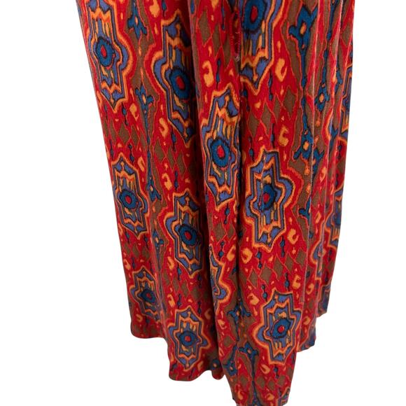 Anthropologie Tiny Rosemary Tunic Dress Long Sleeve Aztec Print Red Size Small - Picture 7 of 12